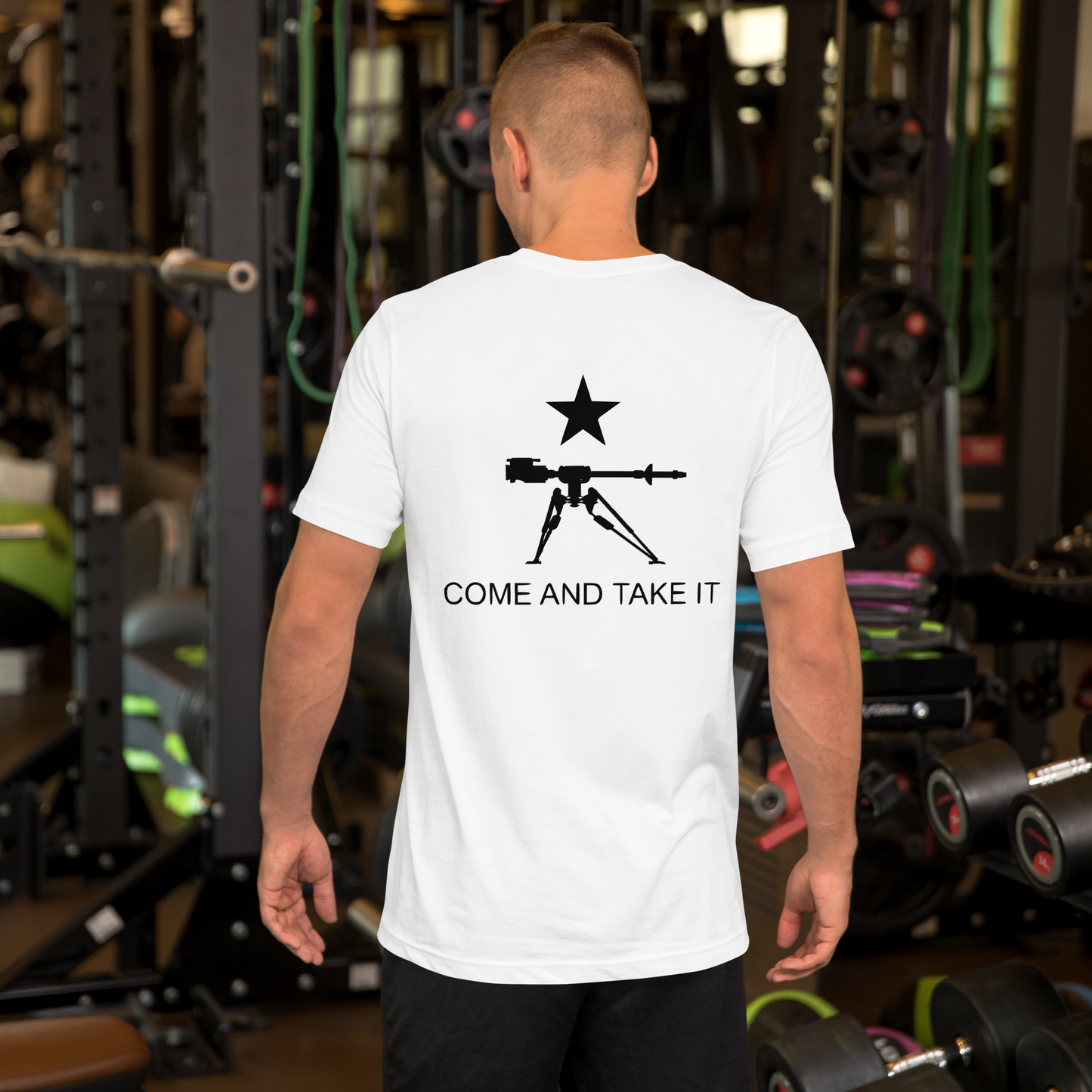 SAVED — Galactic Collection™ | “Come and Take It” Heavy Trooper Edition™ Unisex t-shirt