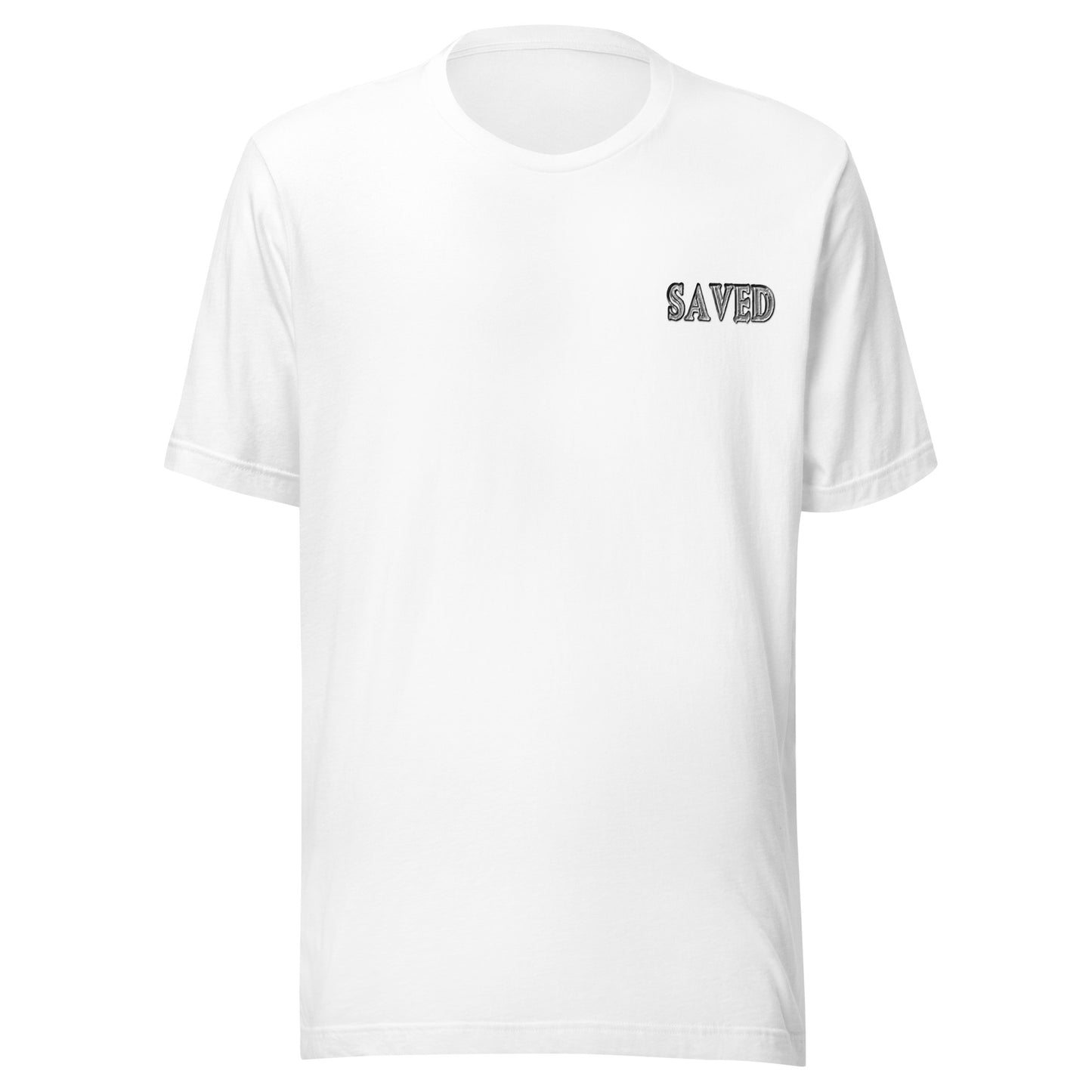 SAVED Collection™— Luke 18:17 Scripture Unisex t-shirt