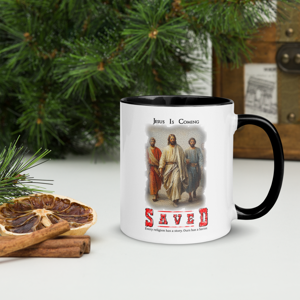 SAVED Collection™ — Tombstone Edition Mug with Color Inside