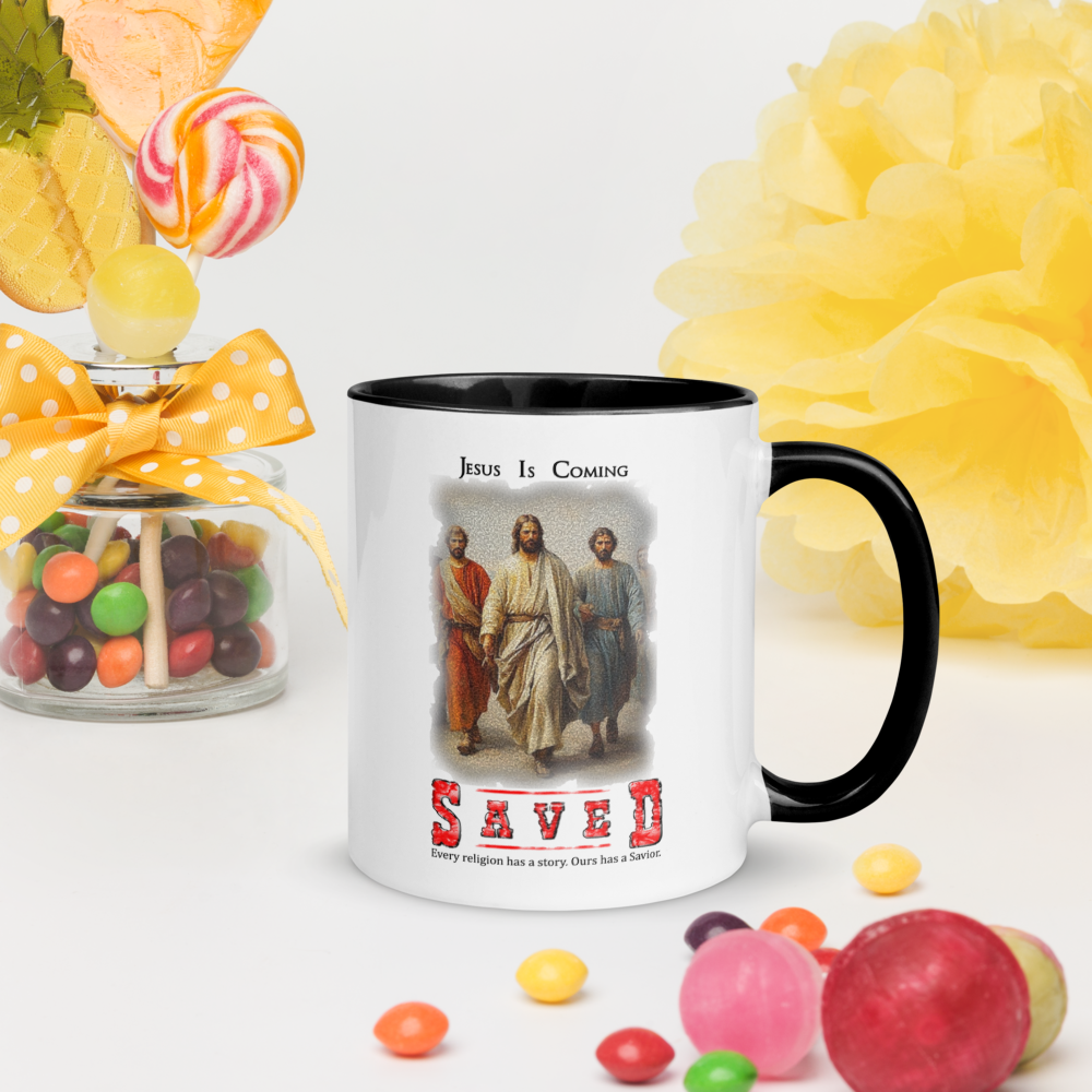 SAVED Collection™ — Tombstone Edition Mug with Color Inside
