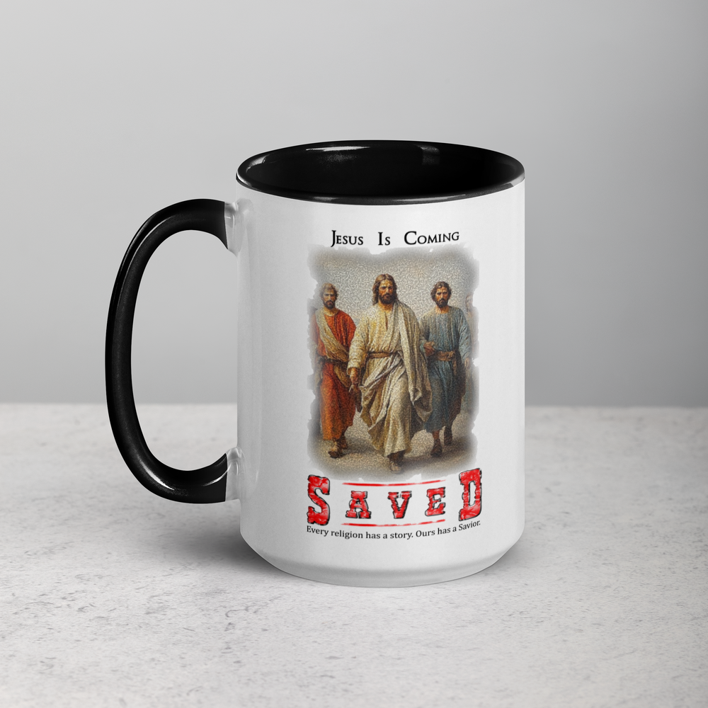 SAVED Collection™ — Tombstone Edition Mug with Color Inside