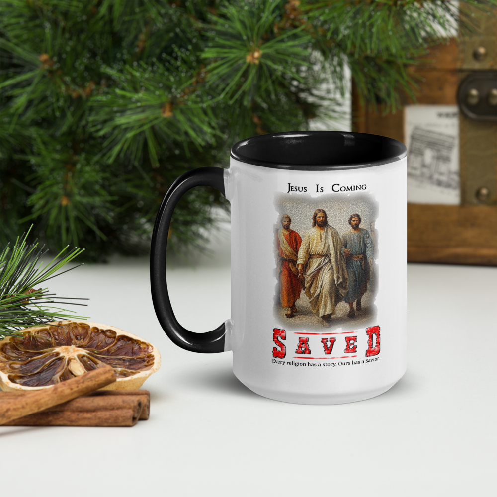 SAVED Collection™ — Tombstone Edition Mug with Color Inside