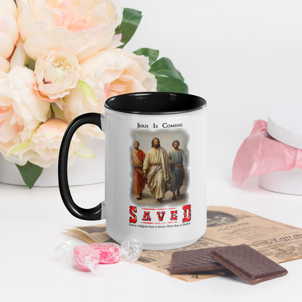 SAVED Collection™ — Tombstone Edition Mug with Color Inside