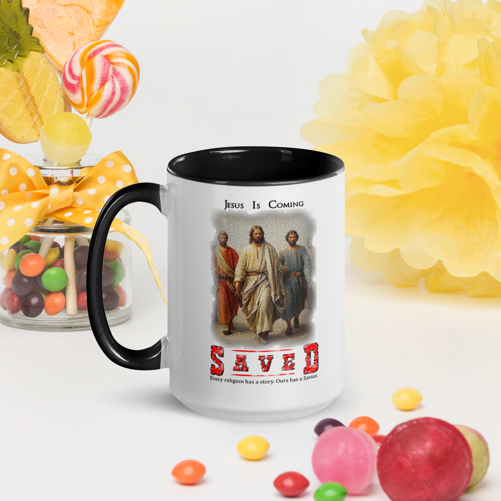 SAVED Collection™ — Tombstone Edition Mug with Color Inside
