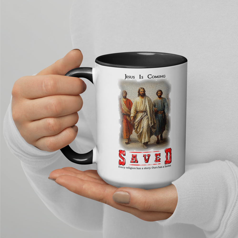 SAVED Collection™ — Tombstone Edition Mug with Color Inside