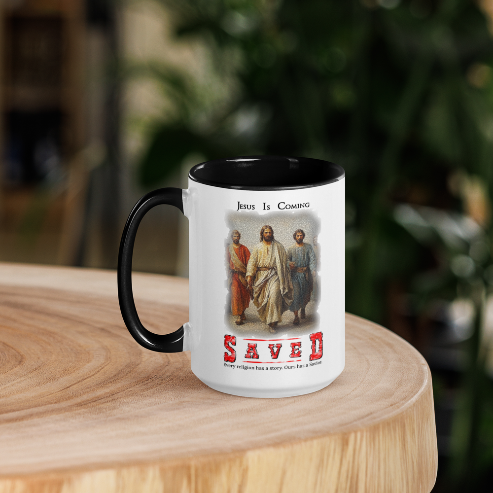 SAVED Collection™ — Tombstone Edition Mug with Color Inside