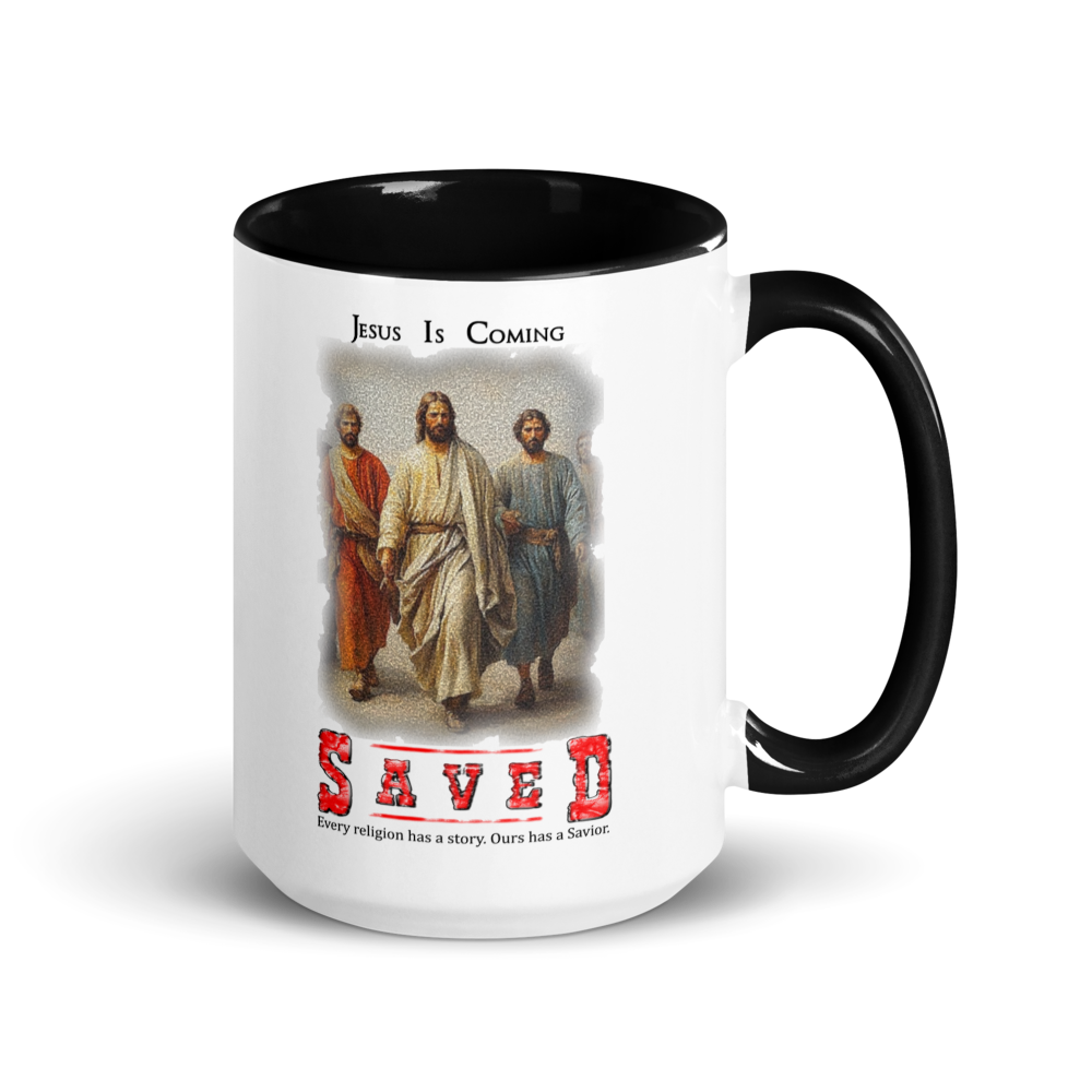 SAVED Collection™ — Tombstone Edition Mug with Color Inside