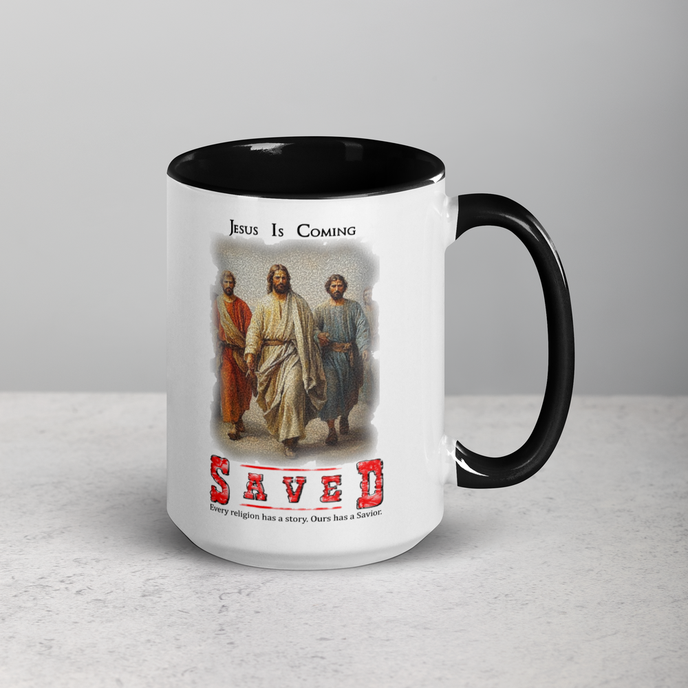 SAVED Collection™ — Tombstone Edition Mug with Color Inside