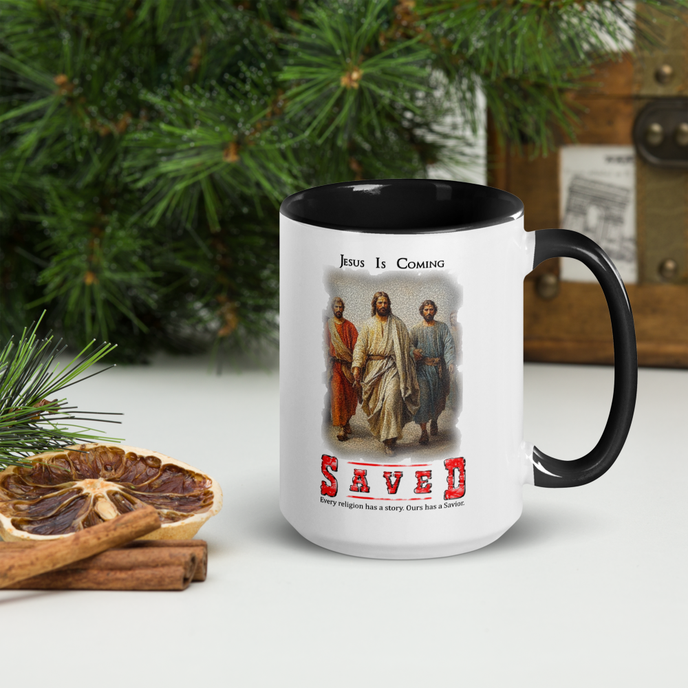 SAVED Collection™ — Tombstone Edition Mug with Color Inside