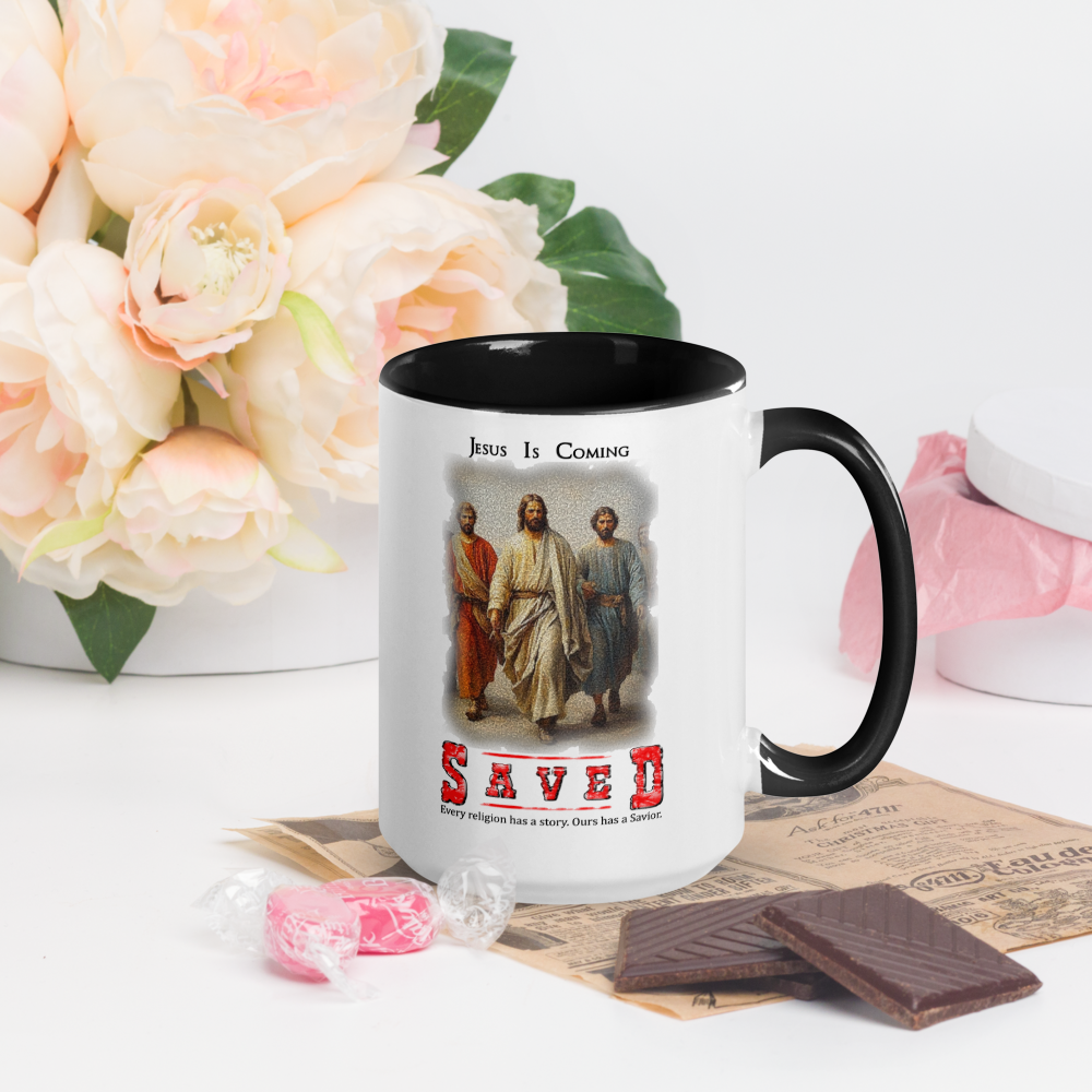 SAVED Collection™ — Tombstone Edition Mug with Color Inside