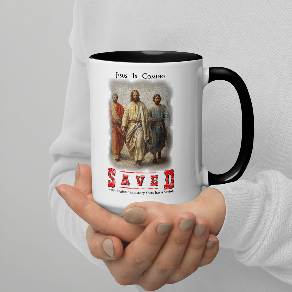 SAVED Collection™ — Tombstone Edition Mug with Color Inside