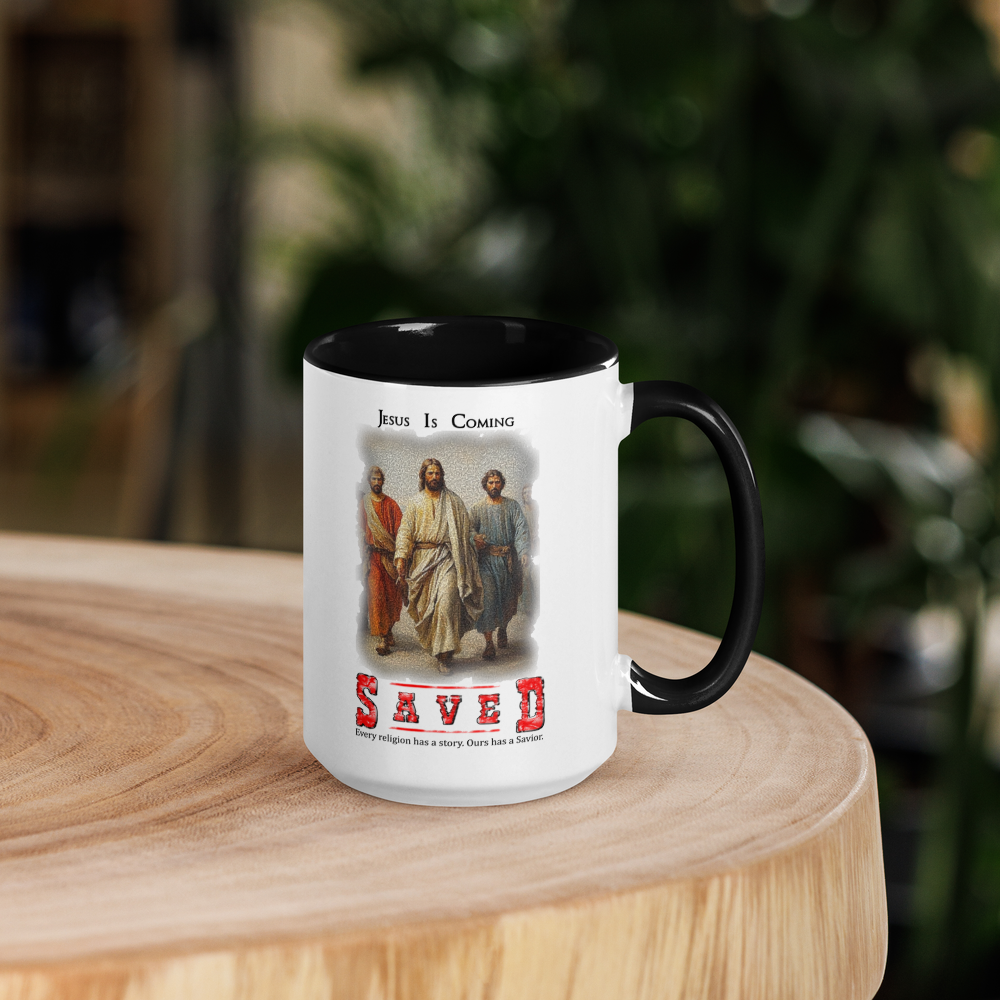 SAVED Collection™ — Tombstone Edition Mug with Color Inside