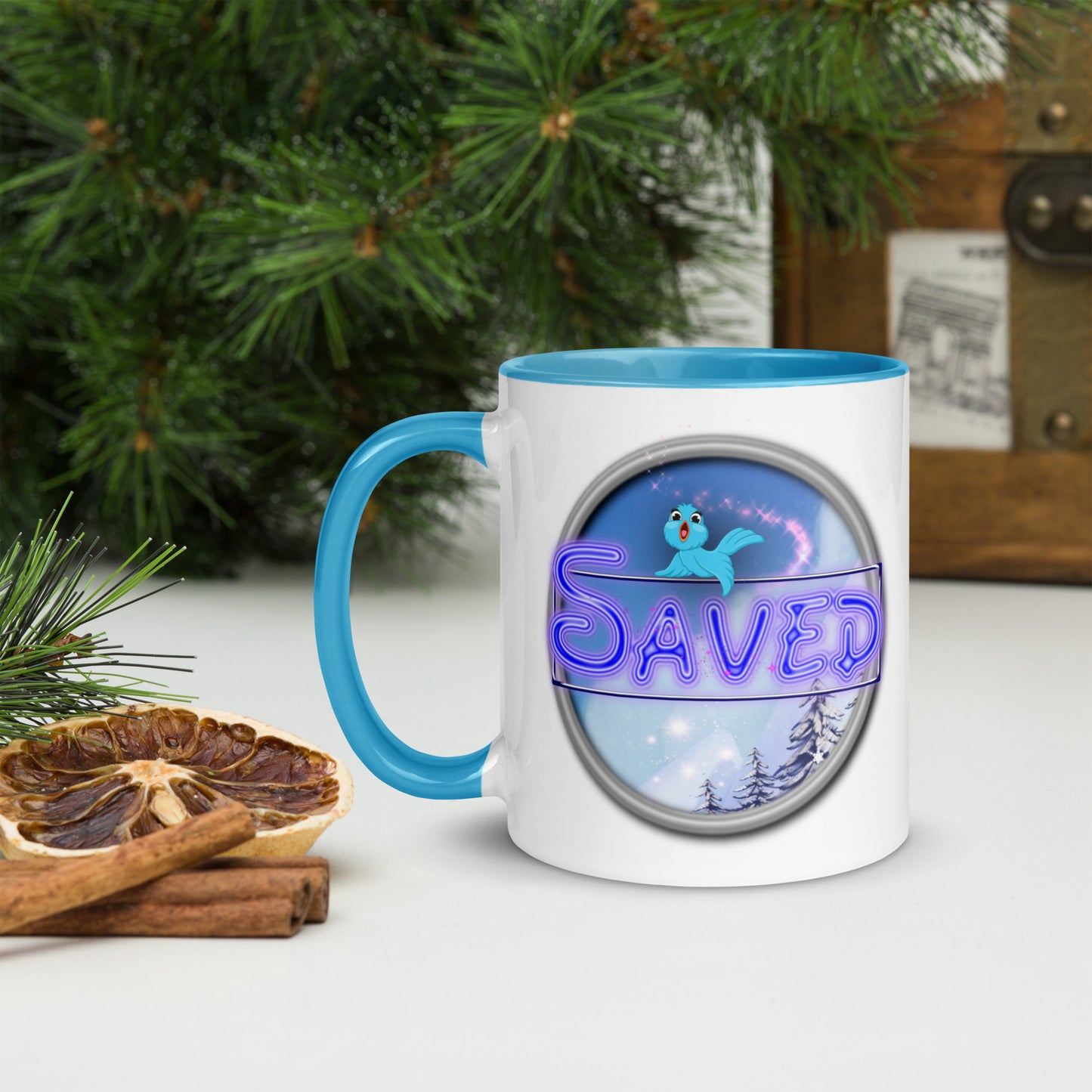 Cozy Corner™ SAVED —Enchanted Edition™ Mug with Color Inside
