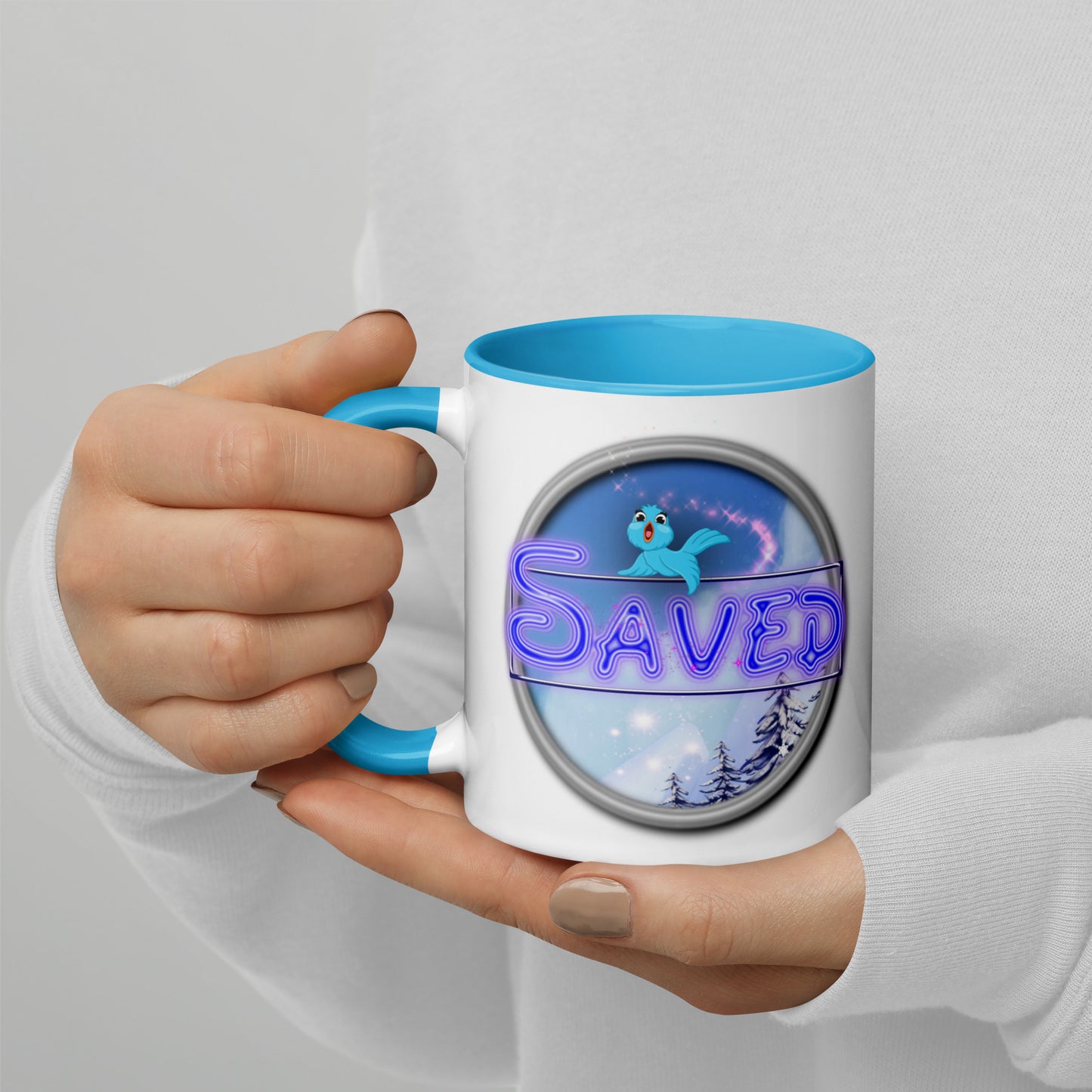 Cozy Corner™ SAVED —Enchanted Edition™ Mug with Color Inside