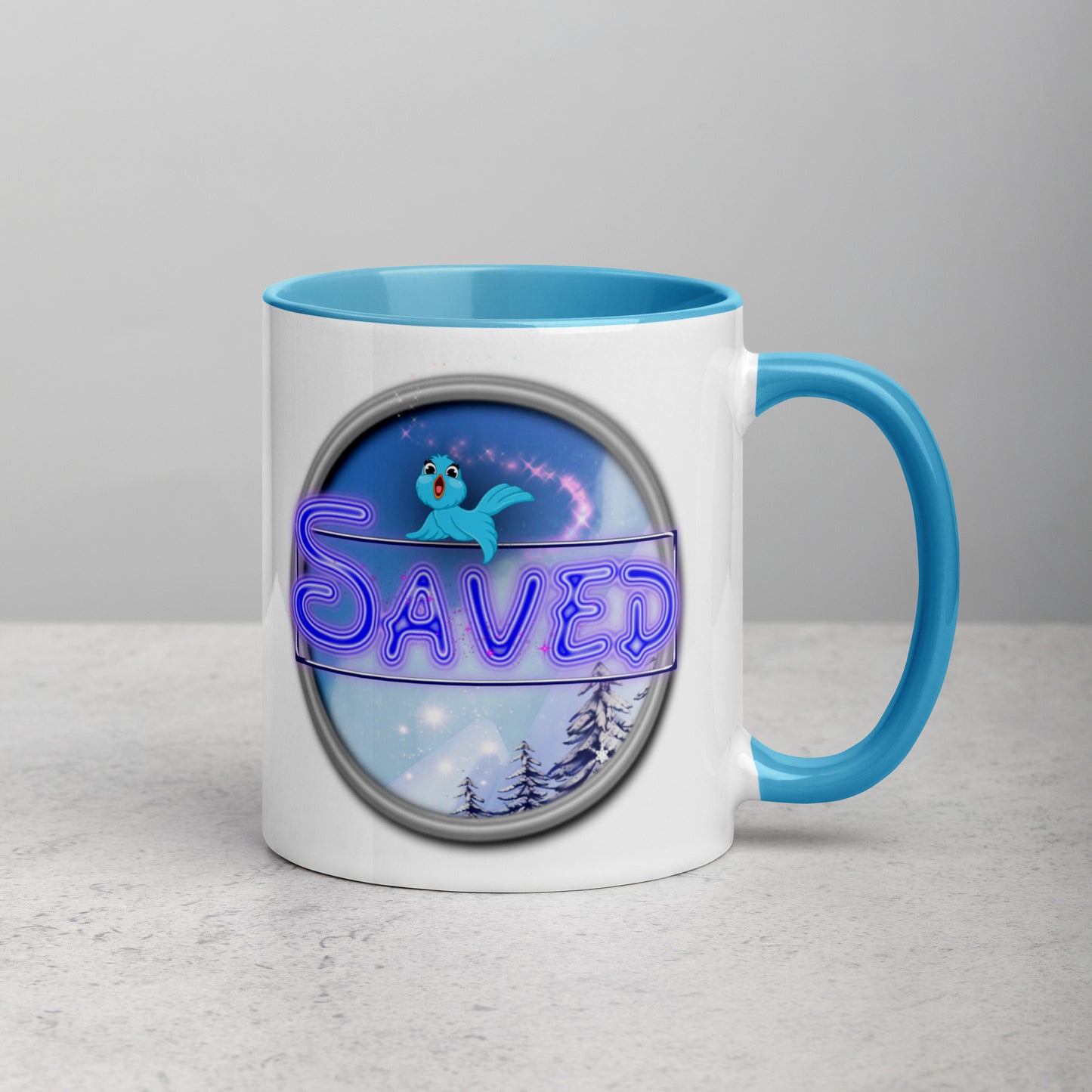 Cozy Corner™ SAVED —Enchanted Edition™ Mug with Color Inside