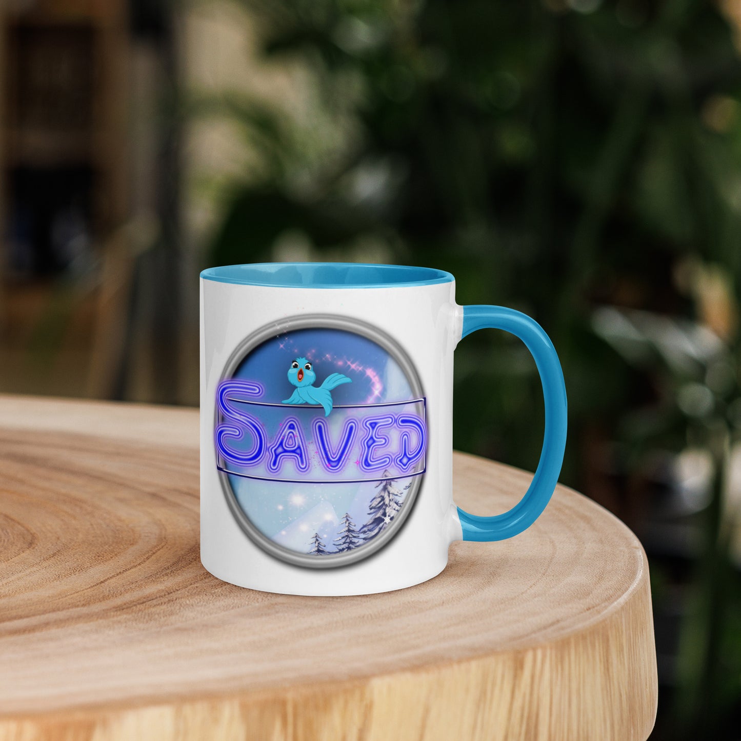 Cozy Corner™ SAVED —Enchanted Edition™ Mug with Color Inside