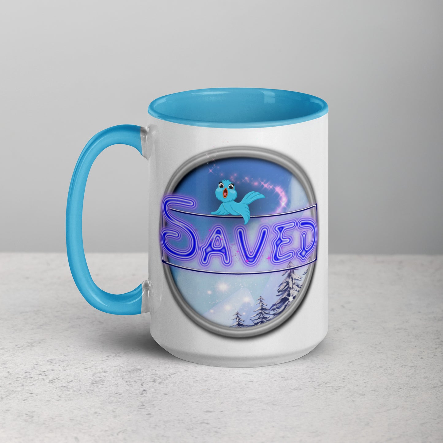 Cozy Corner™ SAVED —Enchanted Edition™ Mug with Color Inside