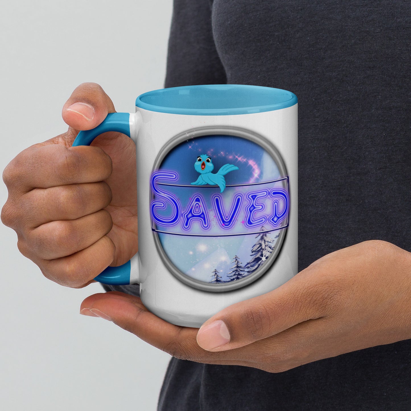 Cozy Corner™ SAVED —Enchanted Edition™ Mug with Color Inside