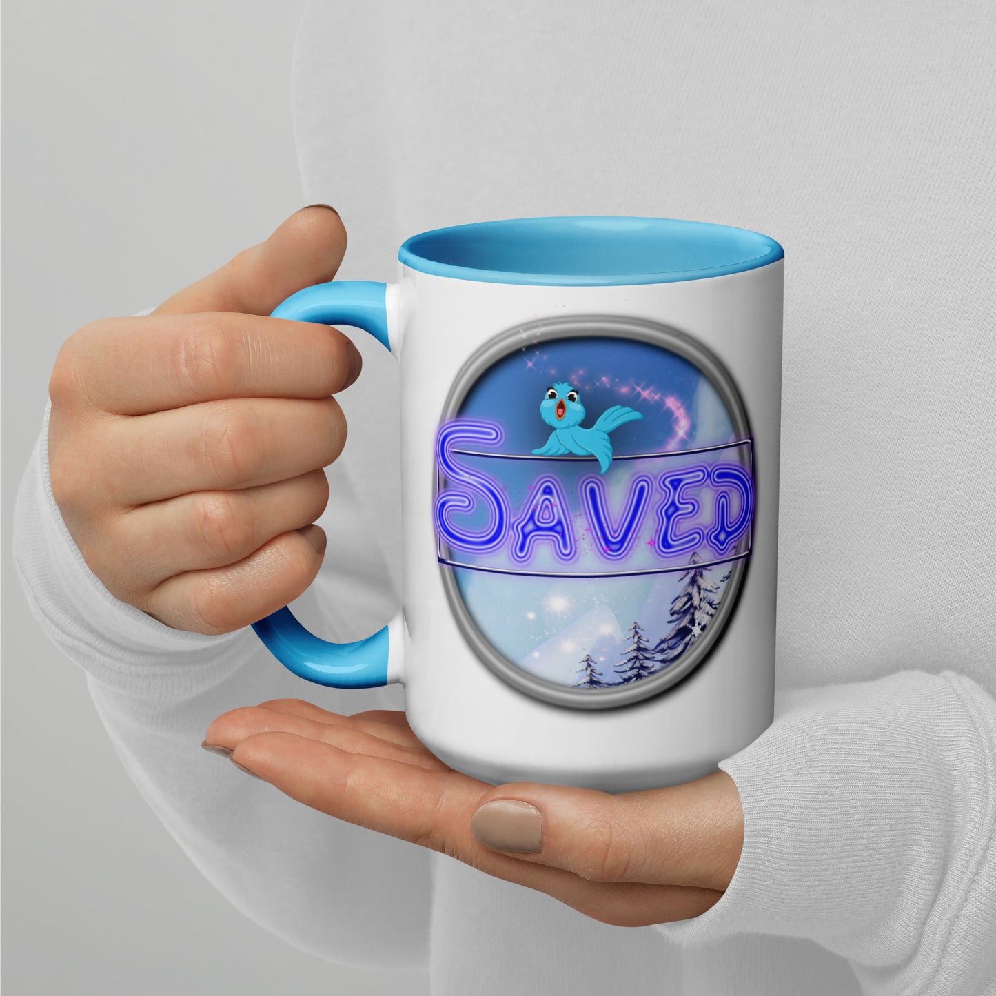 Cozy Corner™ SAVED —Enchanted Edition™ Mug with Color Inside