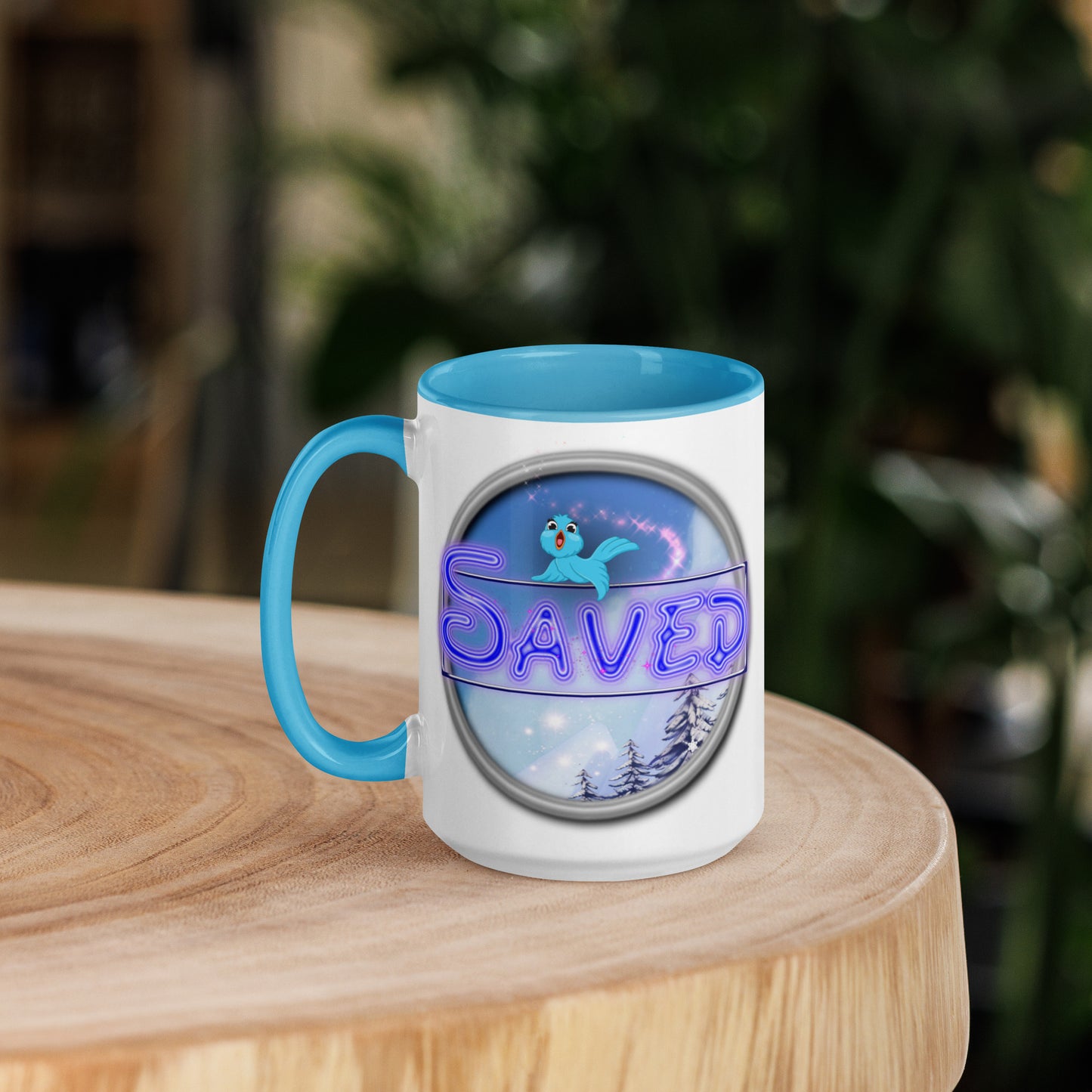 Cozy Corner™ SAVED —Enchanted Edition™ Mug with Color Inside