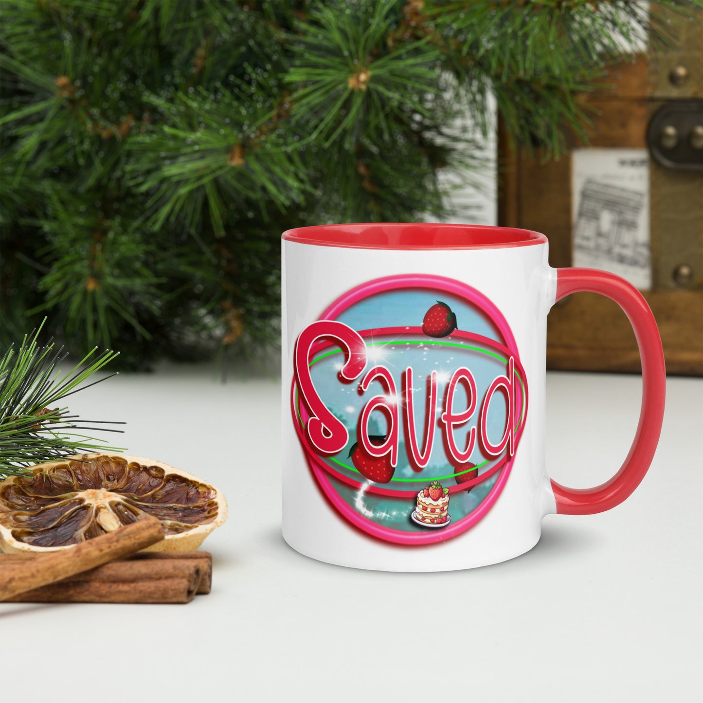 Cozy Corner™ SAVED — Shortcake Edition™ Mug with Color Inside