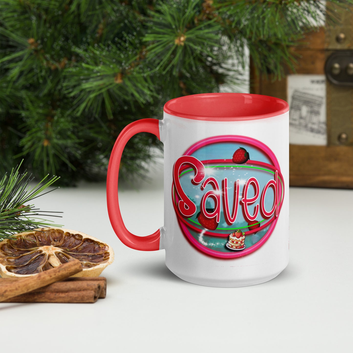 Cozy Corner™ SAVED — Shortcake Edition™ Mug with Color Inside