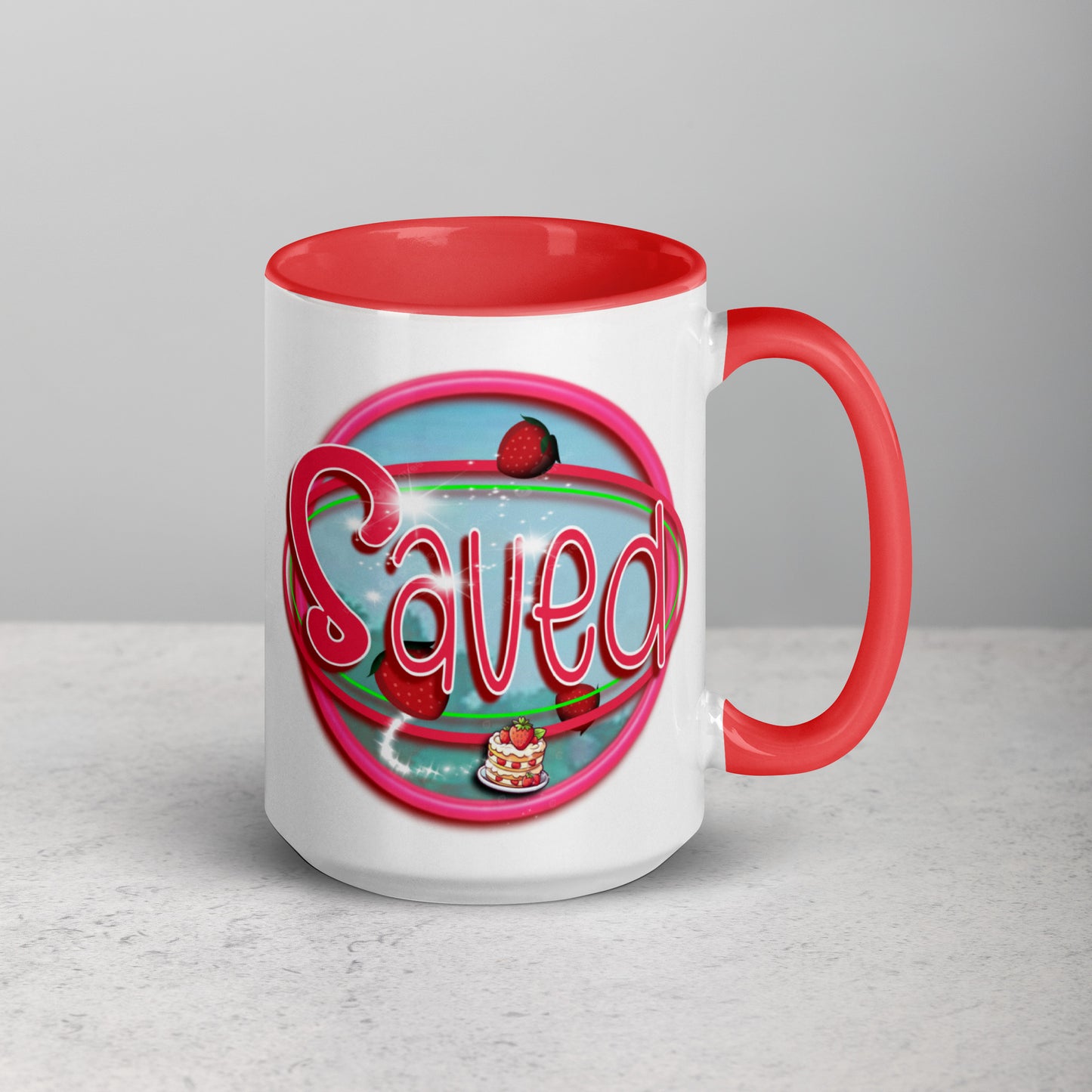 Cozy Corner™ SAVED — Shortcake Edition™ Mug with Color Inside
