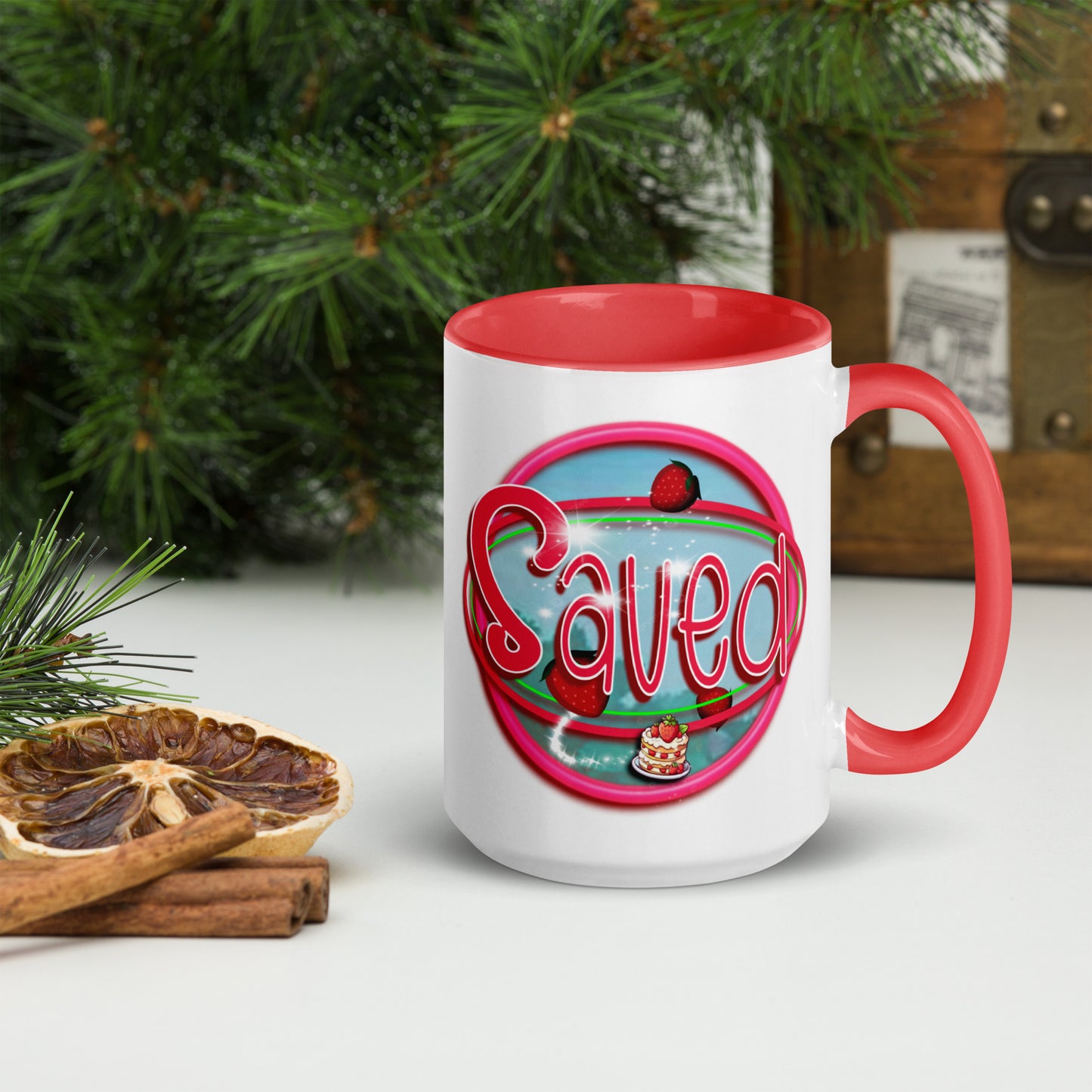 Cozy Corner™ SAVED — Shortcake Edition™ Mug with Color Inside