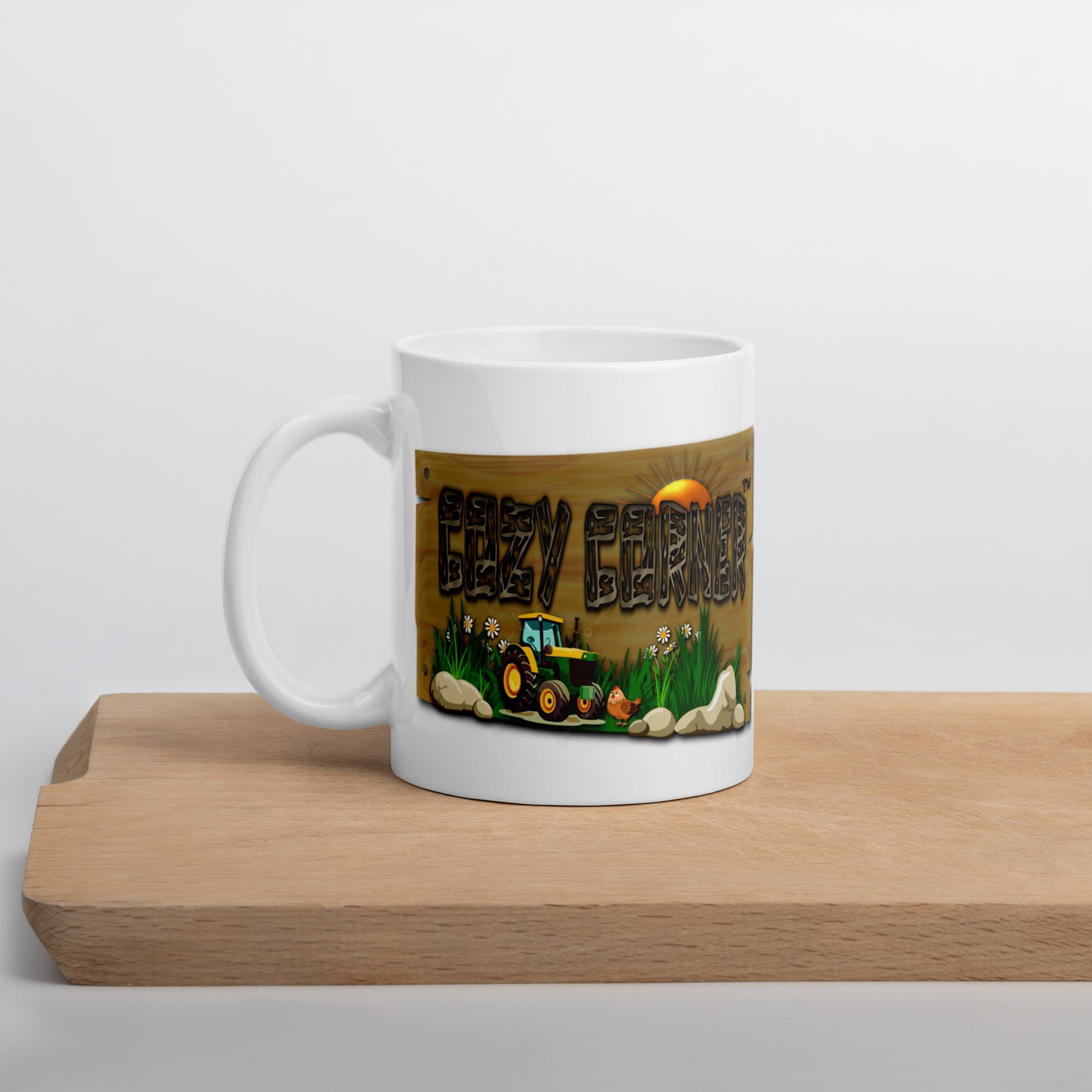Cozy Corner™ SAVED — Farm Edition™ White glossy mug