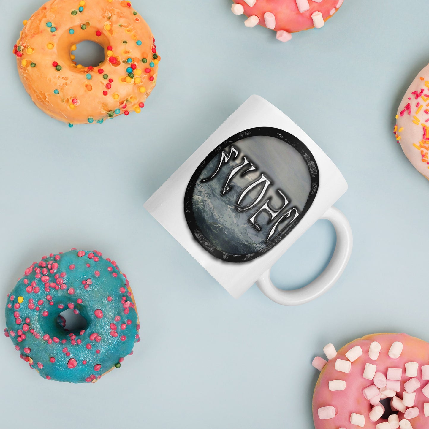 Tundra Collection™ — Daedric Edition™ White glossy mug