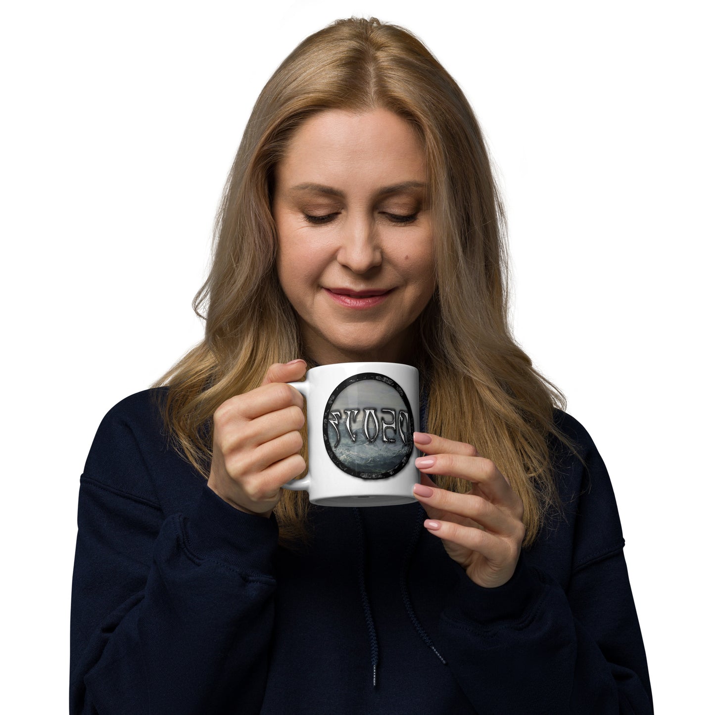 Tundra Collection™ — Daedric Edition™ White glossy mug