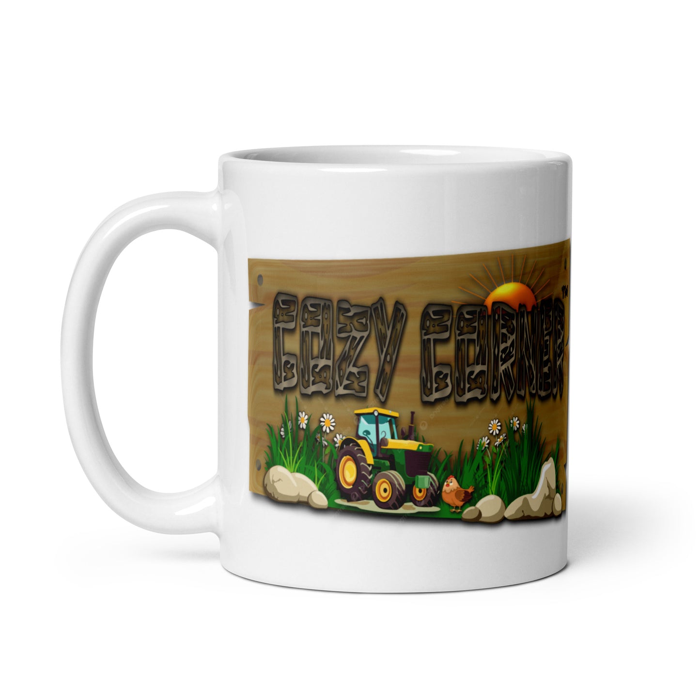 Cozy Corner™ SAVED — Farm Edition™ White glossy mug
