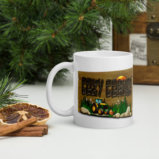 Cozy Corner™ SAVED — Farm Edition™ White glossy mug