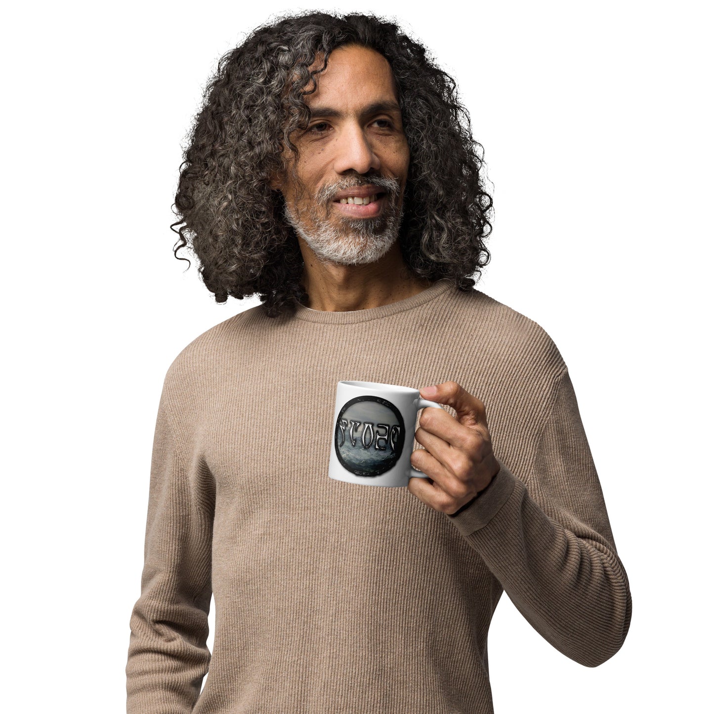Tundra Collection™ — Daedric Edition™ White glossy mug