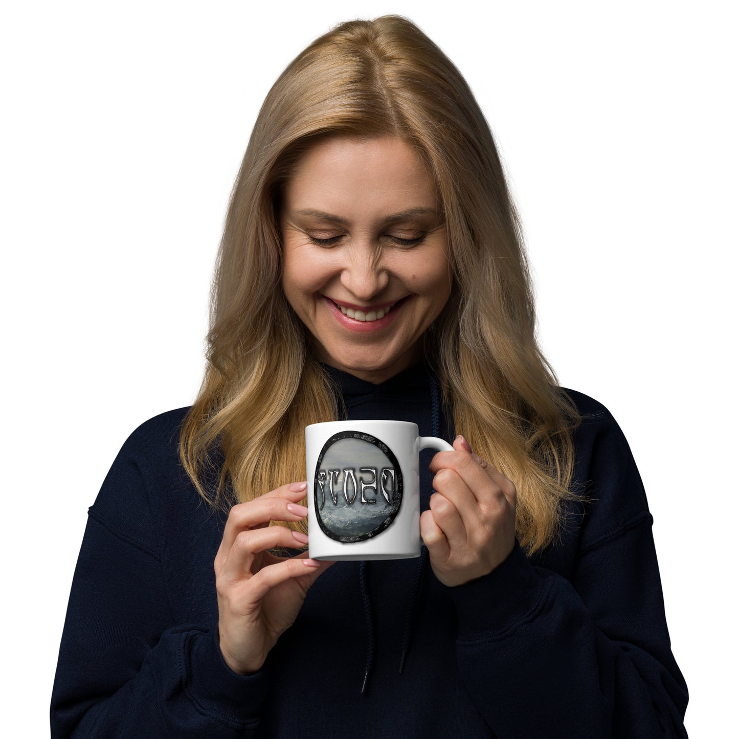 Tundra Collection™ — Daedric Edition™ White glossy mug