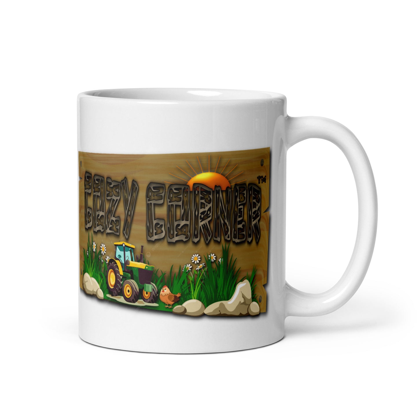 Cozy Corner™ SAVED — Farm Edition™ White glossy mug