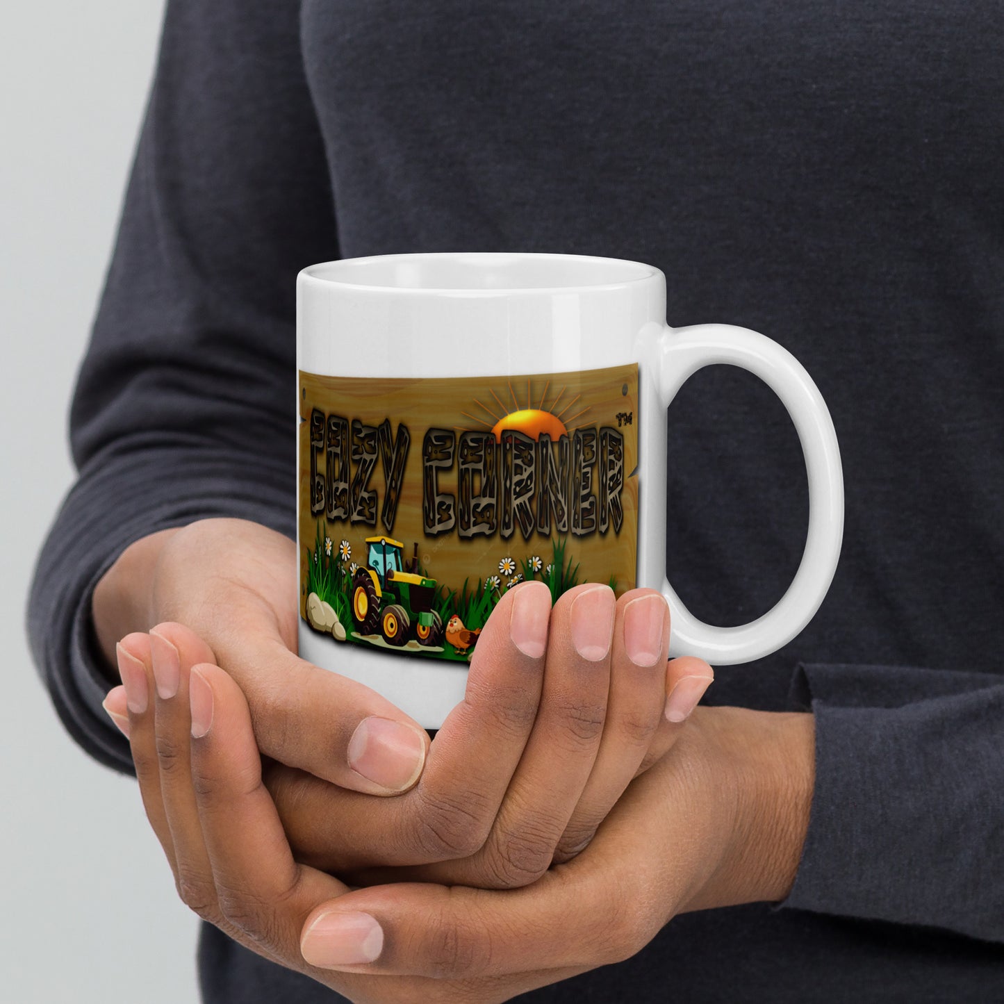 Cozy Corner™ SAVED — Farm Edition™ White glossy mug