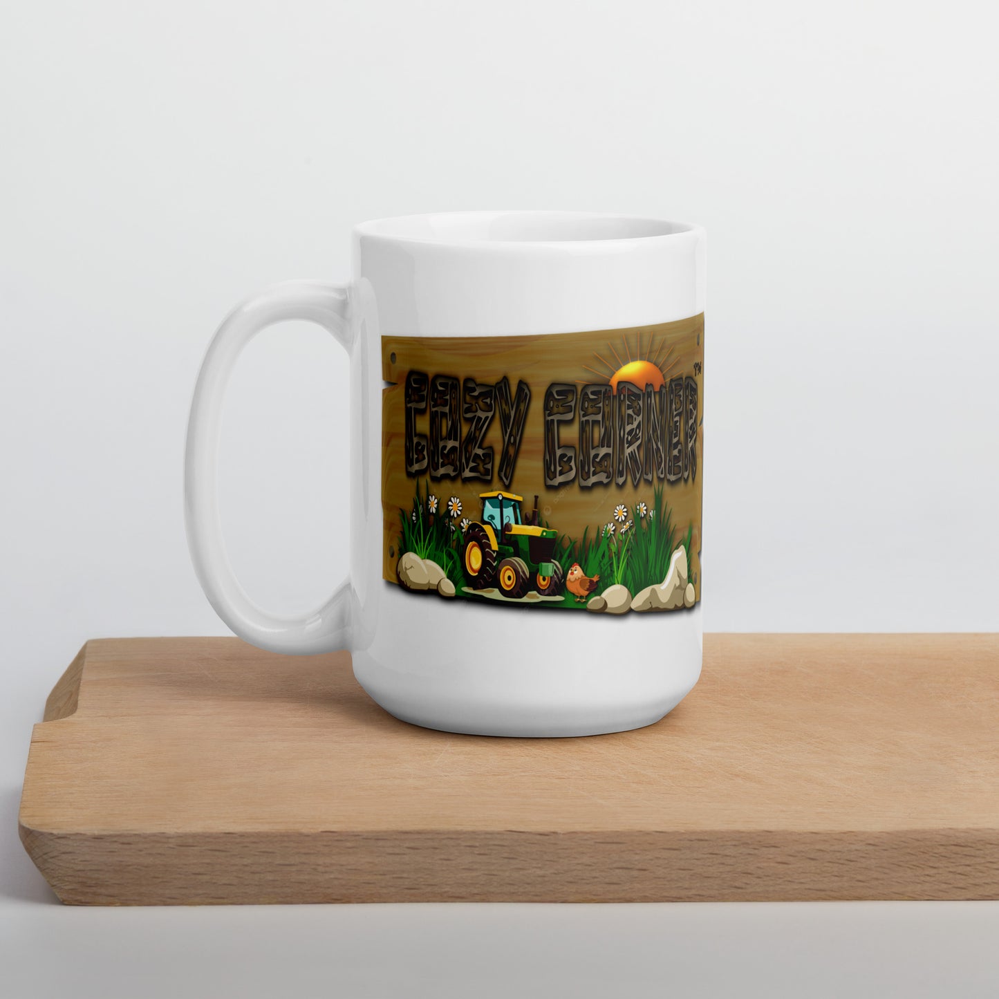 Cozy Corner™ SAVED — Farm Edition™ White glossy mug
