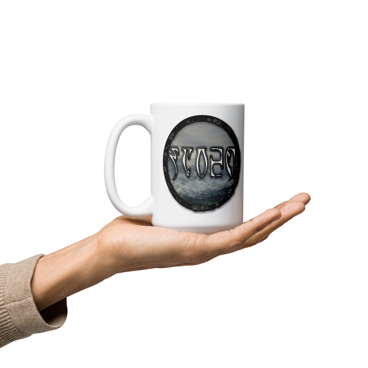 Tundra Collection™ — Daedric Edition™ White glossy mug