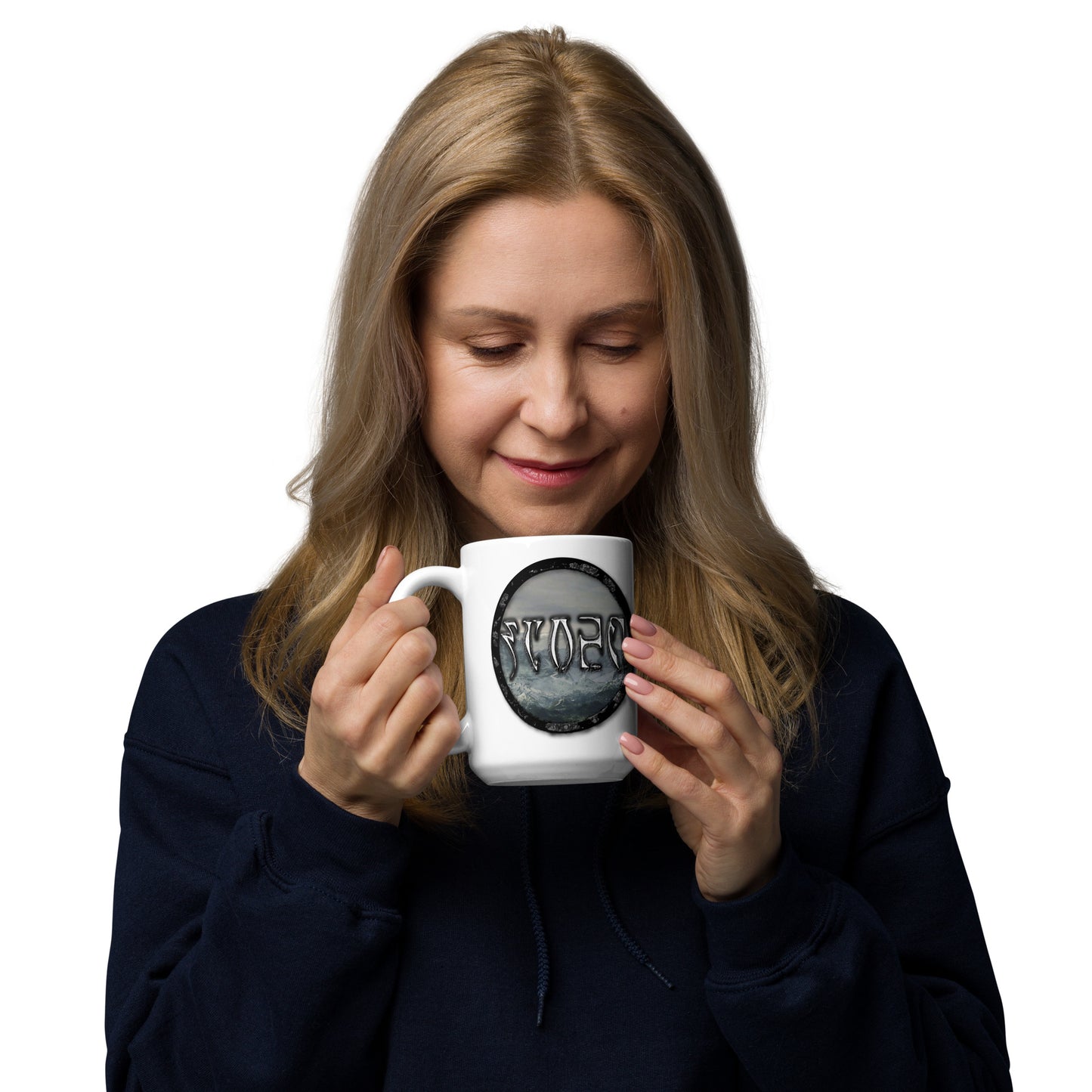 Tundra Collection™ — Daedric Edition™ White glossy mug