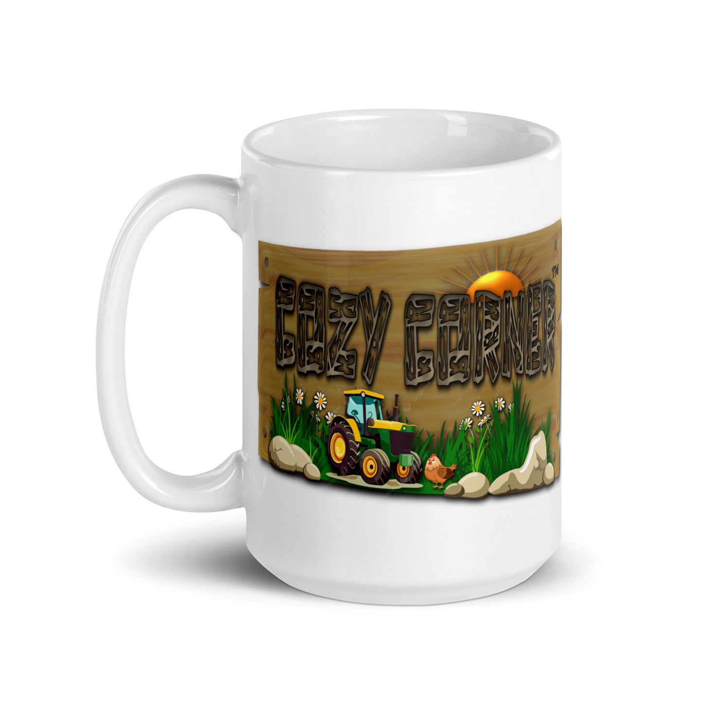 Cozy Corner™ SAVED — Farm Edition™ White glossy mug