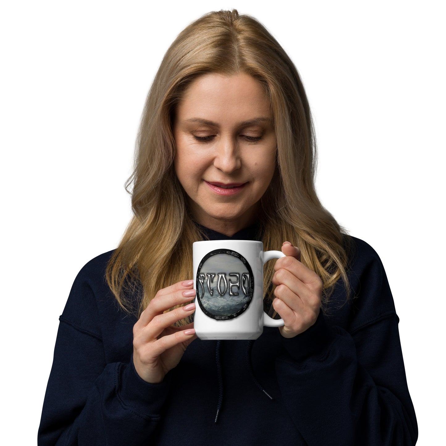 Tundra Collection™ — Daedric Edition™ White glossy mug