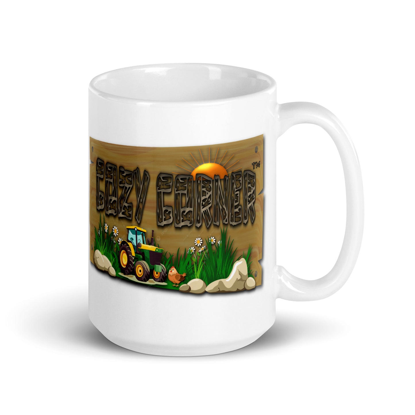 Cozy Corner™ SAVED — Farm Edition™ White glossy mug