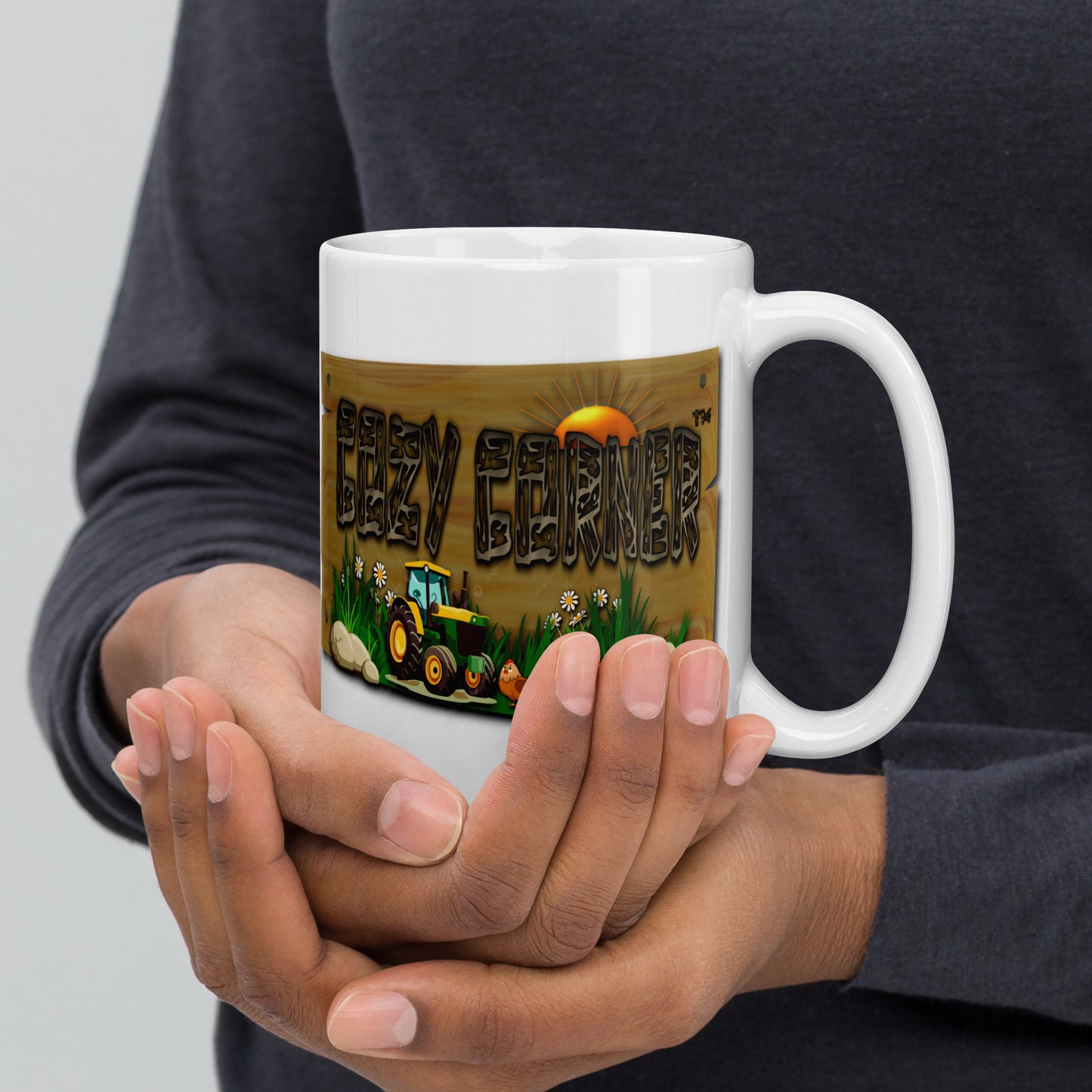 Cozy Corner™ SAVED — Farm Edition™ White glossy mug