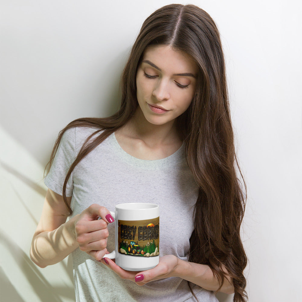 Cozy Corner™ SAVED — Farm Edition™ White glossy mug