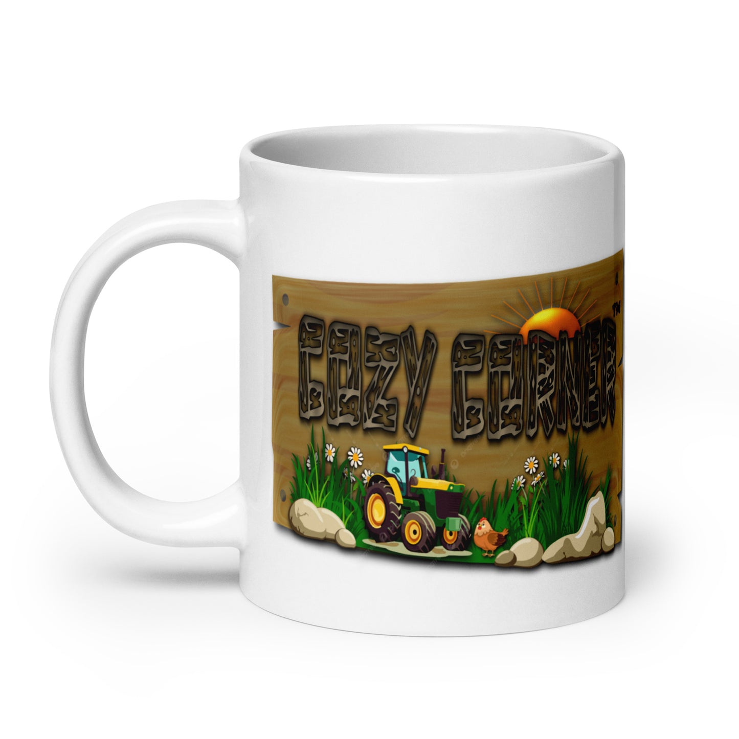 Cozy Corner™ SAVED — Farm Edition™ White glossy mug