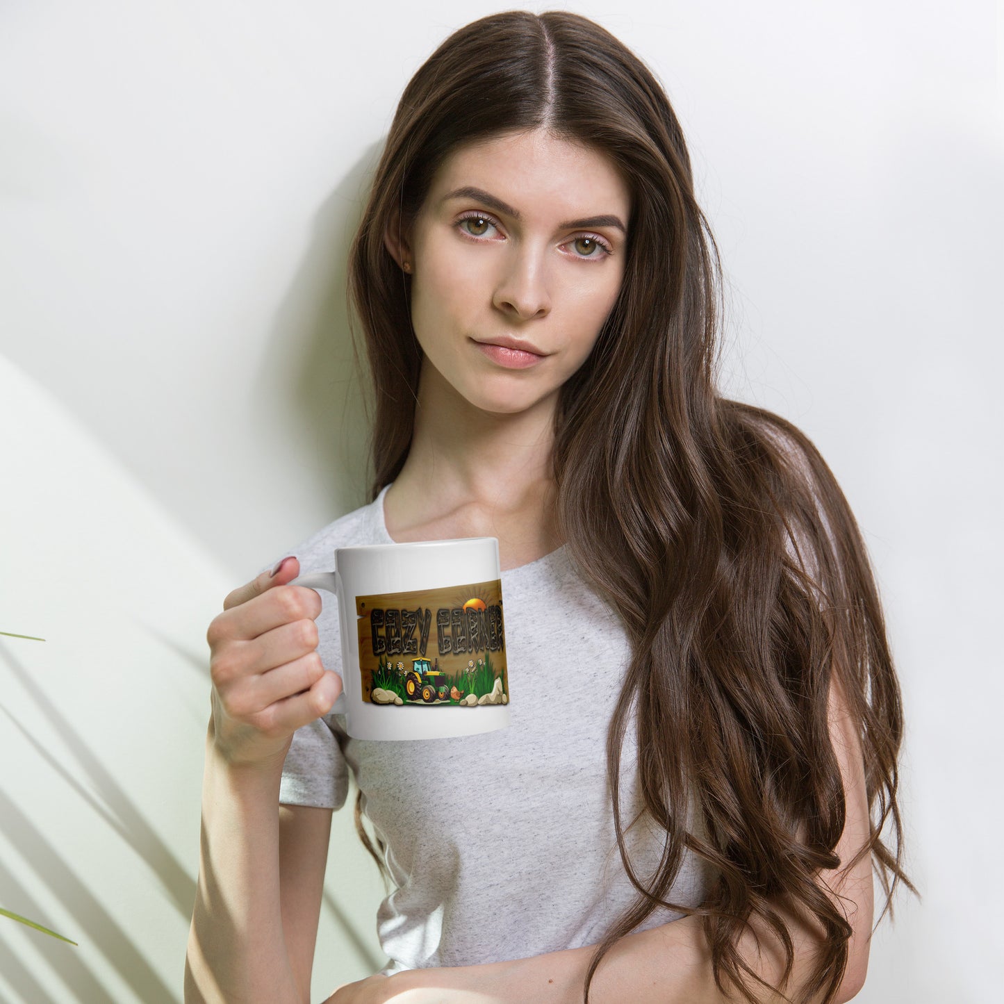 Cozy Corner™ SAVED — Farm Edition™ White glossy mug