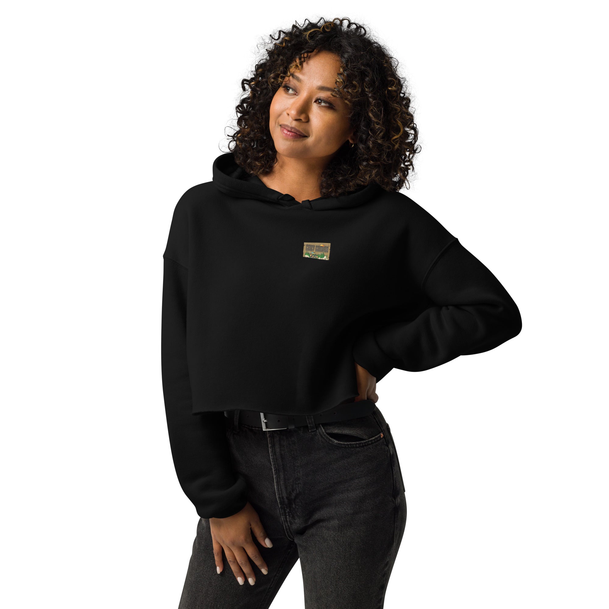 Cozy Corner™ Farm Edition Cropped Hoodie – Women’s Crop Hoodie