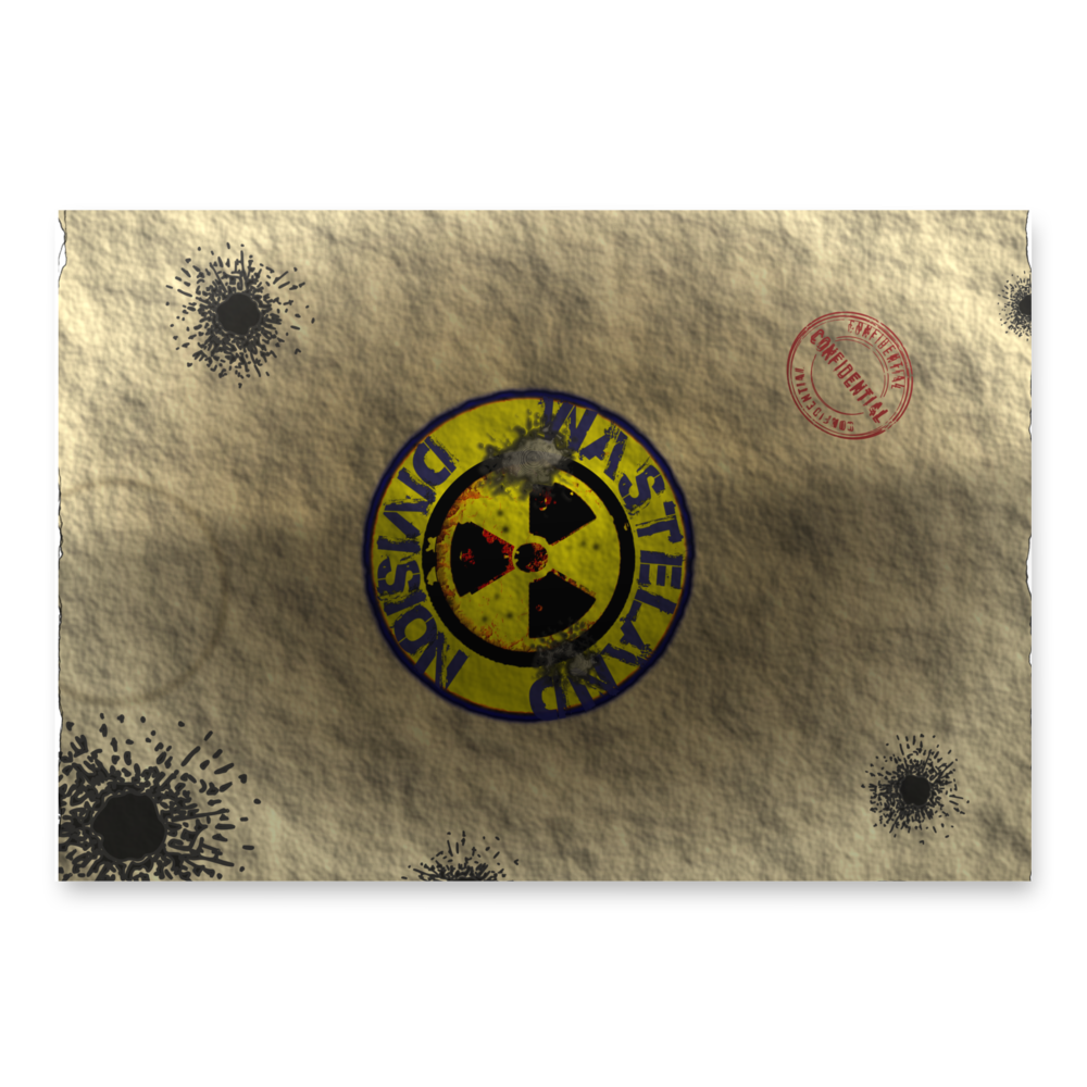 Wasteland Division Wrapping paper sheets